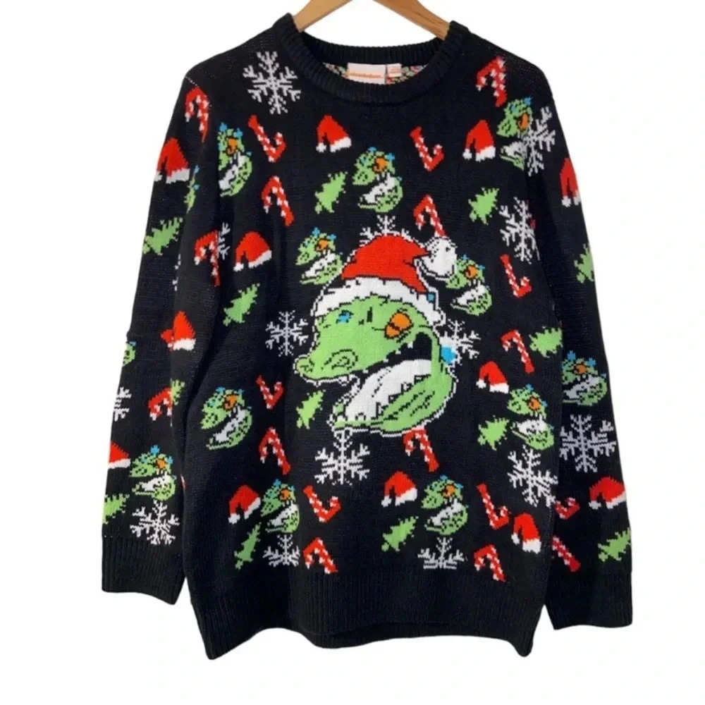 Rugrats Reptar Nickelodeon Christmas Sweater